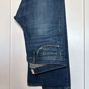 FRAME L’Homme Slim Fit Jeans – Medium Wash – Subtle Distressing